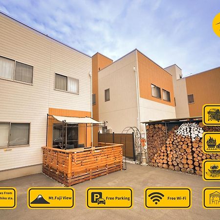 ヴィラ山間堂 Terrace Villa Bbq Bonfire Fuji View Annovillas Фуджикавагучико Екстериор снимка