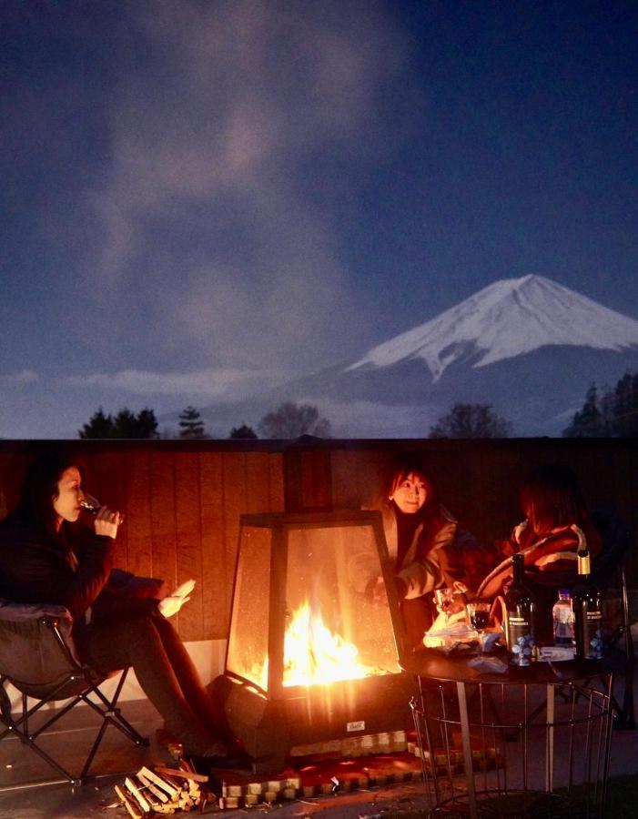 ヴィラ山間堂 Terrace Villa Bbq Bonfire Fuji View Annovillas Фуджикавагучико Екстериор снимка