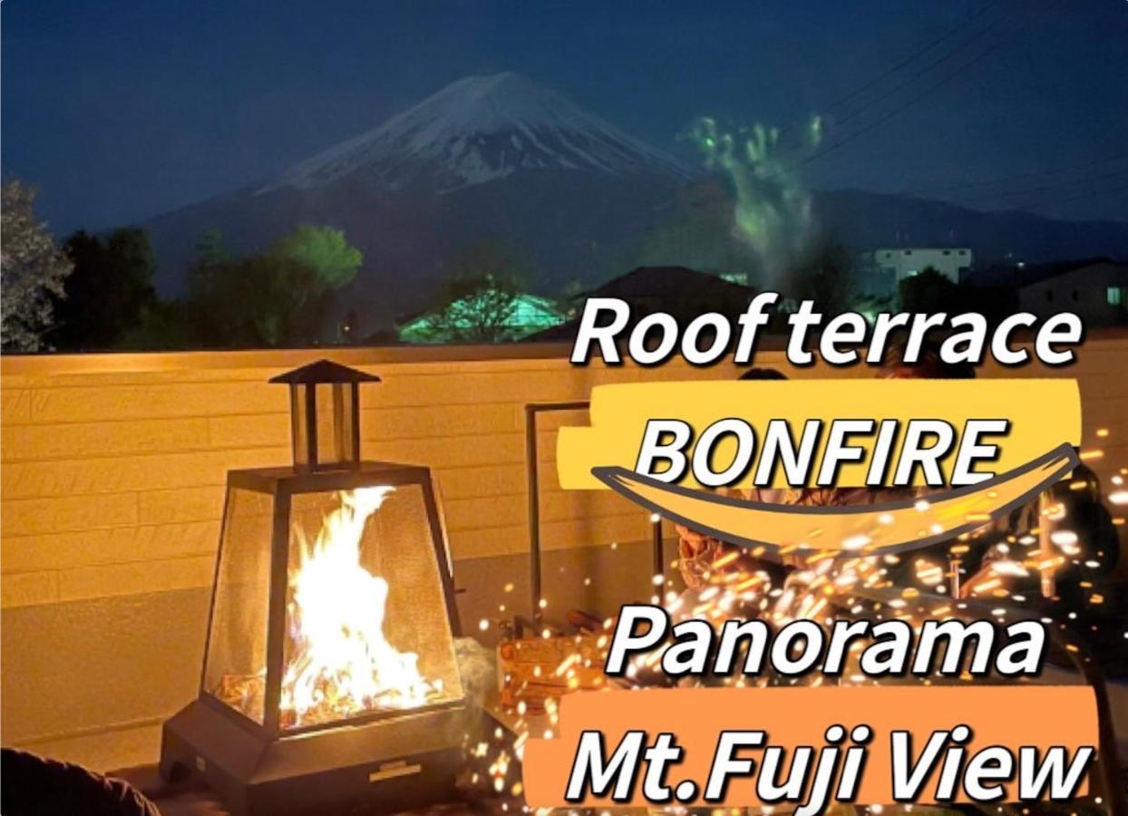 ヴィラ山間堂 Terrace Villa Bbq Bonfire Fuji View Annovillas Фуджикавагучико Екстериор снимка